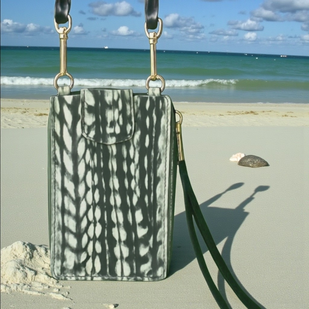 AIMEE KESTENBERG OUT OF OFFICE CROSSBODY WALLET PHONE MINI BAG GLOVE LEATHER